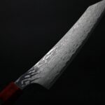 龍泉刃物 紅蓮緋龍 牛刀 210mm SG Strix <br> 63層鎳染大馬士革