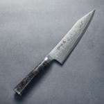 ryusen-gyuto-210-ok 龍泉刃物 煌黑龍 牛刀 210mm SG2粉末HSS鋼 99層鎳染大馬士革