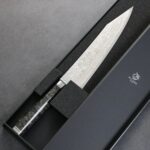 龍泉刃物 煌黑龍MT 牛刀 210mm <br>SG2 99層鎳染大馬士革
