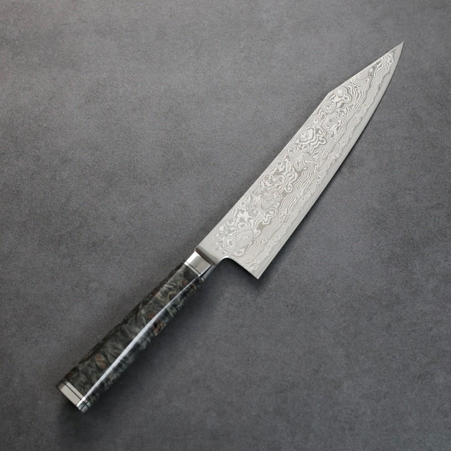 龍泉刃物 煌黑龍MT 牛刀 210mm <br>SG2 99層鎳染大馬士革