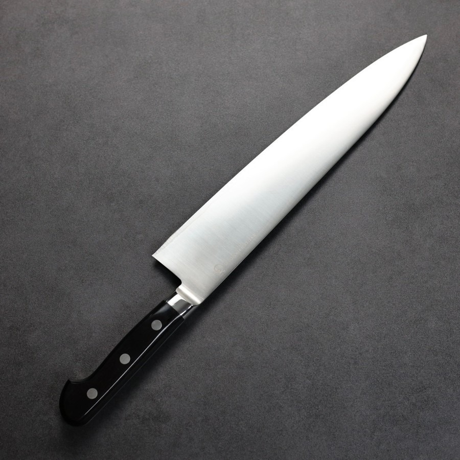 ryusen-gyuto-300-bz-3 龍泉刃物 武禮禪龍 牛刀 300mm SG2/本鍛造