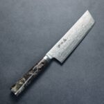 ryusen-nakiri-155-ok 龍泉刃物 煌黑龍 菜切 155mm SG2 99層鎳染 大馬士革