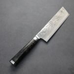 龍泉刃物 煌黑龍MT 菜切 <br>155mm SG2 99層鎳染大馬士革