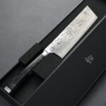 龍泉刃物 煌黑龍MT 菜切 <br>155mm SG2 99層鎳染大馬士革