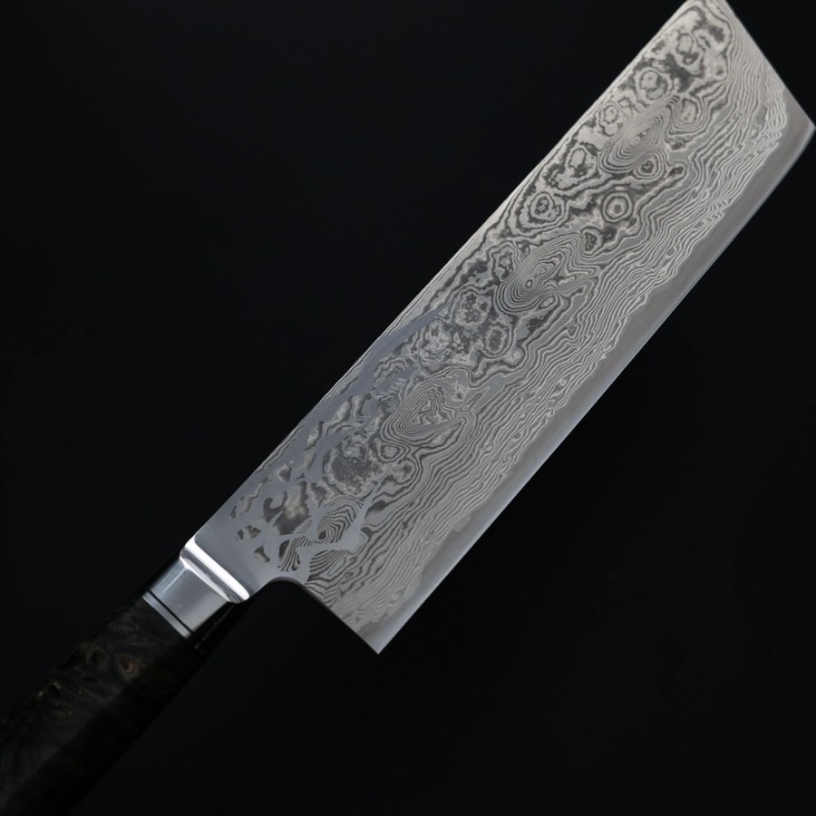 龍泉刃物 煌黑龍MT 菜切 <br>155mm SG2 99層鎳染大馬士革