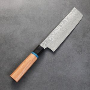 ryusen-nakiri-buk 龍泉刃物 梵天雲龍 改 菜切 165mm VG10 63層鎳染大馬士革/本鍛造