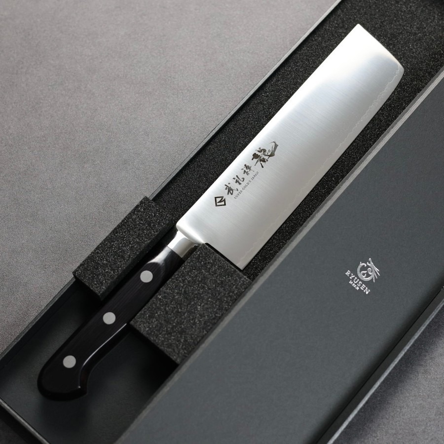 龍泉刃物 武禮禪龍 菜切 165mm SG2/本鍛造
