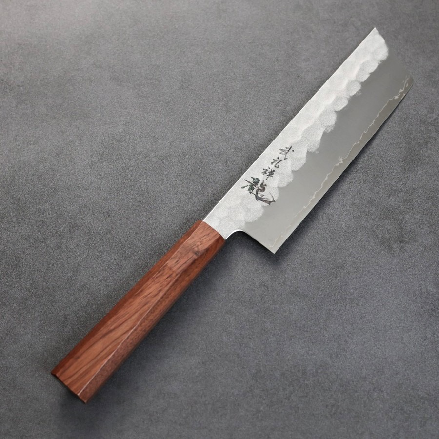 ryusen-nakiri-bzw 龍泉刃物 武禮禪龍 和 菜切 165mm SG2/本鍛造