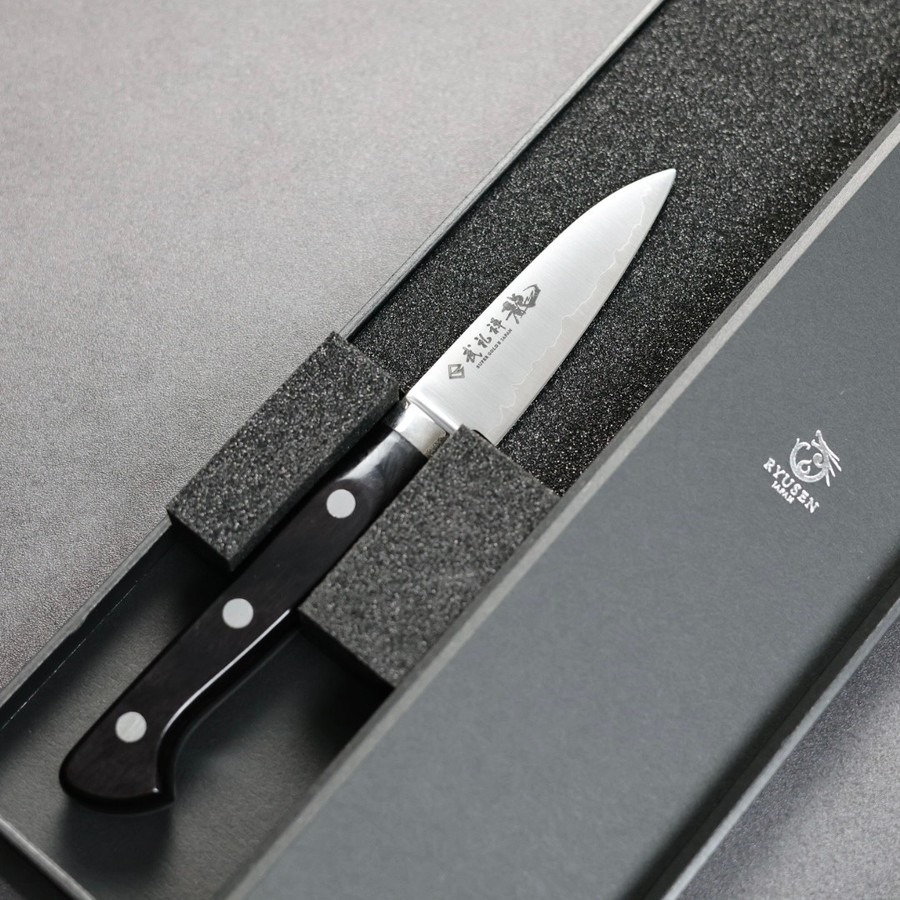 ryusen-petty-75-bz-2 龍泉刃物 武禮禪龍 蔬果 75mm SG2/本鍛造