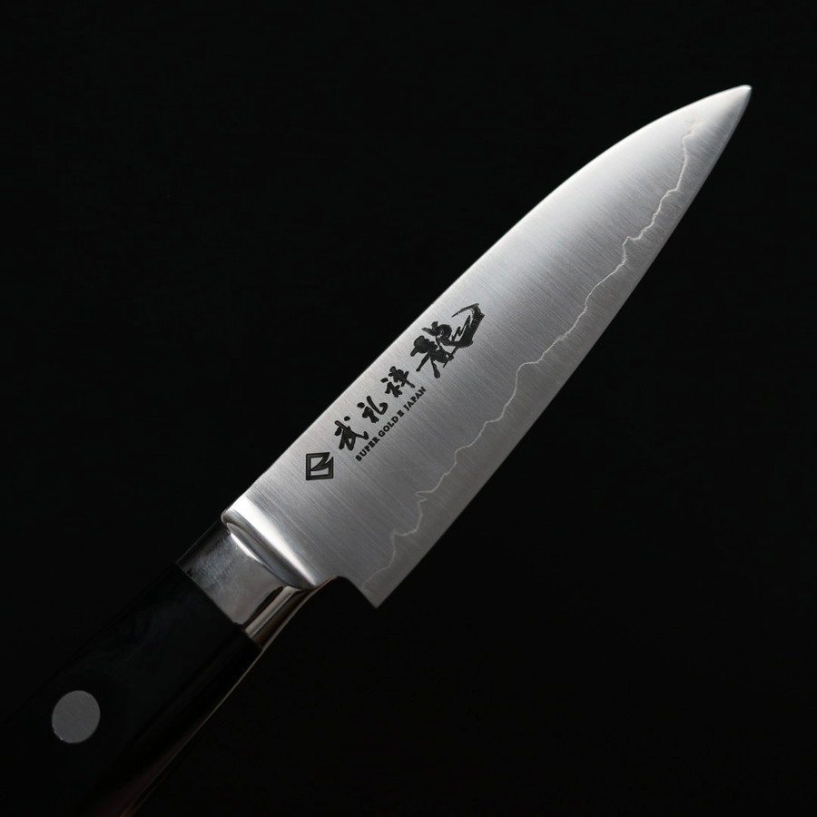 ryusen-petty-75-bz-6 龍泉刃物 武禮禪龍 蔬果 75mm SG2/本鍛造