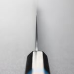 ryusen-santoku-buk-5 龍泉刃物 梵天雲龍 改 三德 175mm VG10 63層鎳染大馬士革/本鍛造
