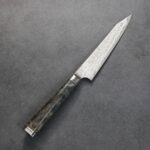 ryusen-santoku-okr-mt-1 龍泉刃物 煌黑龍MT 蔬果刀 135mm<br>SG2 99層鎳染大馬士革