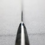 ryusen-santoku-okr-mt-4-1 龍泉刃物 煌黑龍MT 蔬果刀 135mm<br>SG2 99層鎳染大馬士革