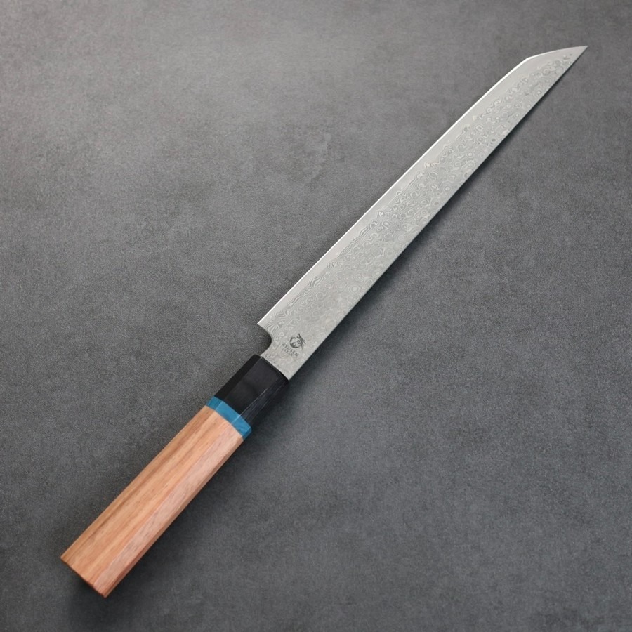 龍泉刃物 梵天雲龍 改 筋引 240mm VG10 63層鎳染大馬士革/本鍛造