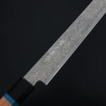 龍泉刃物 梵天雲龍 改 筋引 240mm VG10 63層鎳染大馬士革/本鍛造