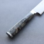 ryusen-sujihiki-260-ok-3-1 龍泉刃物 煌黑龍 筋引 260mm SG2粉末HSS鋼 99層鎳染 大馬士革