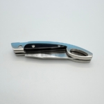 sa-1030bd SALADINI 頂級手工SALADINI Lo Scarperiese傳統摺疊刀大馬氏革鋼 水牛角/白牛角手柄 結合「大馬士革鋼」與「牛角」