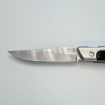 sa-1030bd-6 SALADINI 頂級手工SALADINI Lo Scarperiese傳統摺疊刀大馬氏革鋼 水牛角/白牛角手柄 結合「大馬士革鋼」與「牛角」