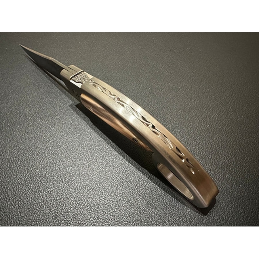 sa-1030c-7 SALADINI 頂級手工Scarperiese傳統摺疊刀 白牛角/黑牛角/橄欖木共三款 摺疊刀 露營刀