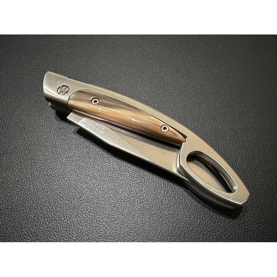 sa-1030c SALADINI 頂級手工Scarperiese傳統摺疊刀 白牛角/黑牛角/橄欖木共三款 摺疊刀 露營刀