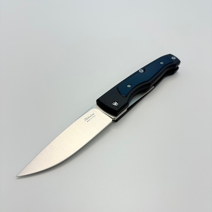 sa-1037bc-5 SALADINI 頂級手工摺疊露營刀 水牛角/牛角 摺疊刀 露營刀 水牛角 白牛角