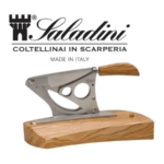 SALADINI 頂級手工桌上型雪茄剪 橄欖木 雪茄剪 義大利純手工製作 口徑14/24MM