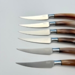sa-4001c6-4 SALADINI 頂級手工白牛角手柄牛排刀105mm 6把禮盒組 牛排刀 手工牛排刀 全長230mm