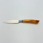 sa-4016o SALADINI 頂級手工橄欖木手柄萬用削皮刀100mm 削皮刀 萬用削皮刀 餐刀 橄欖木 全長230mm