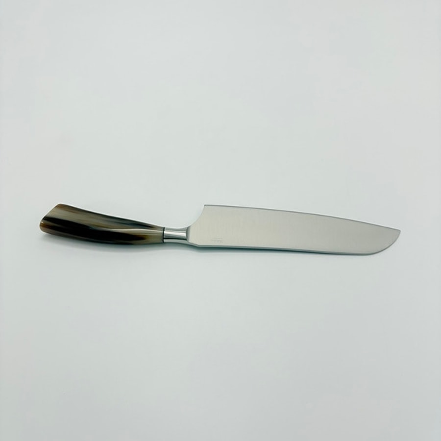 sa-5016c-5 SALADINI 頂級義大利手工三德刀210mm 白牛角手柄 三德刀 手工刀 不鏽鋼廚房料理刀