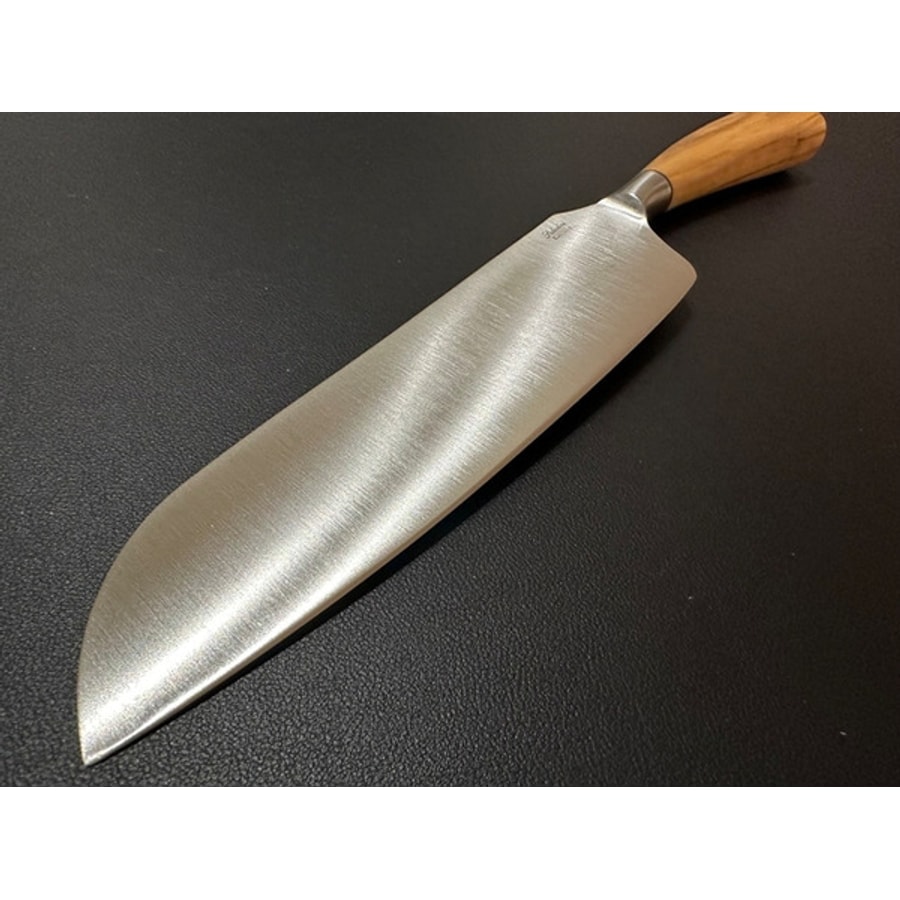 sa-5016o-5 SALADINI 頂級義大利手工三德刀210mm 天然橄欖木握柄 三德刀 手工刀 不鏽鋼廚房料理刀