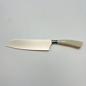 sa-5016rb SALADINI 頂級義大利手工三德刀210mm 象牙白色樹脂手柄 三德刀 手工刀 不鏽鋼廚房料理刀