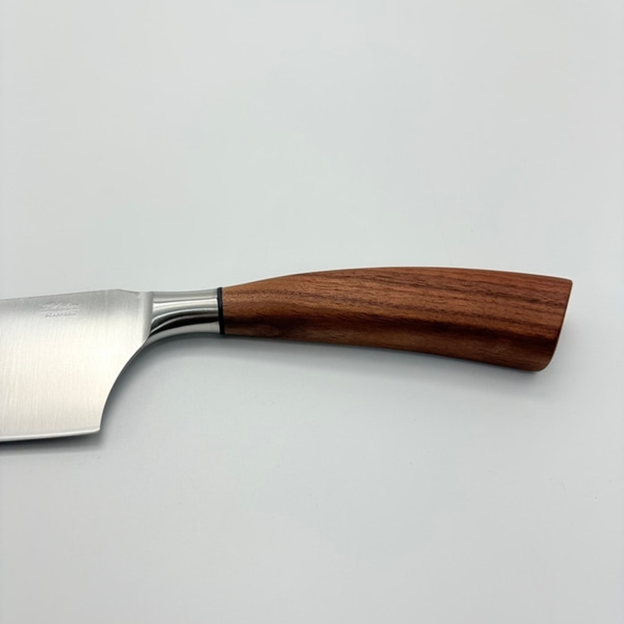 SALADINI 頂級義大利手工三德刀210mm 天然胡桃木握柄 三德刀 手工刀 不鏽鋼廚房料理刀