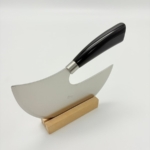sa-6001b-4 SALADINI 頂級手工SALADINI SELLAIO單手柄半月刀190mm 水牛角 香菜刀 半月刀 單手柄半月刀