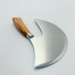 sa-6001o-3 SALADINI 頂級手工SALADINI SELLAIO單手柄半月刀190mm 橄欖木 香菜刀 半月刀 單手柄半月刀