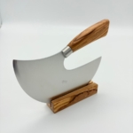sa-6001o-5 SALADINI 頂級手工SALADINI SELLAIO單手柄半月刀190mm 橄欖木 香菜刀 半月刀 單手柄半月刀