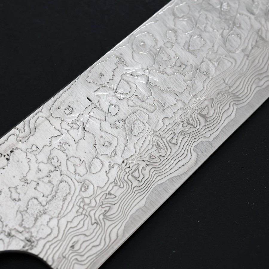 saji-gyuto180-r2b-6 佐治武士 牛刀 180mm R2粉末HSS鋼 鑽石大馬士革 牛骨洋柄