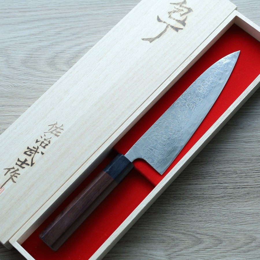 saji-gyuto180-sg2d-2 佐治武士 牛刀 180mm SG2粉末HSS鋼 鑽石大馬士革
