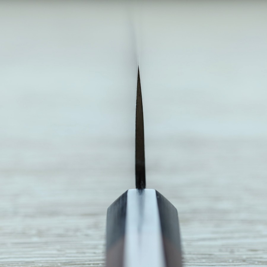 saji-gyuto180-sg2d-4 佐治武士 牛刀 180mm SG2粉末HSS鋼 鑽石大馬士革