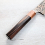 saji-gyuto240-vg10w-3 佐治武士 牛刀 240mm VG10W鋼 黑金大馬士革