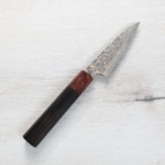 saji-petty90-vg10w 佐治武士 蔬果刀 90mm VG1W0鋼 黑金大馬士革