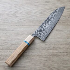 saji-s180-r2 佐治武士 三德 180mm R2粉末HSS鋼 大馬士革