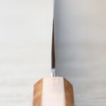 sakai-g210-vg10-1-4 佐海 牛刀 210mm VG10鋼 鎚目大馬士革 虎目柄