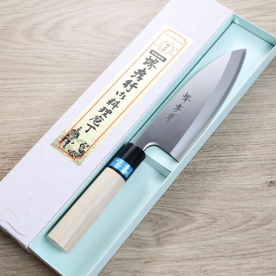 sakaity-deba-inoxw-2-1 堺孝行 INOX 相出刃 150mm 鉬釩鋼