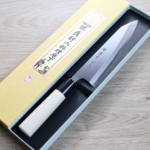 堺孝行 特上 切付出刃 180mm 白紙鋼