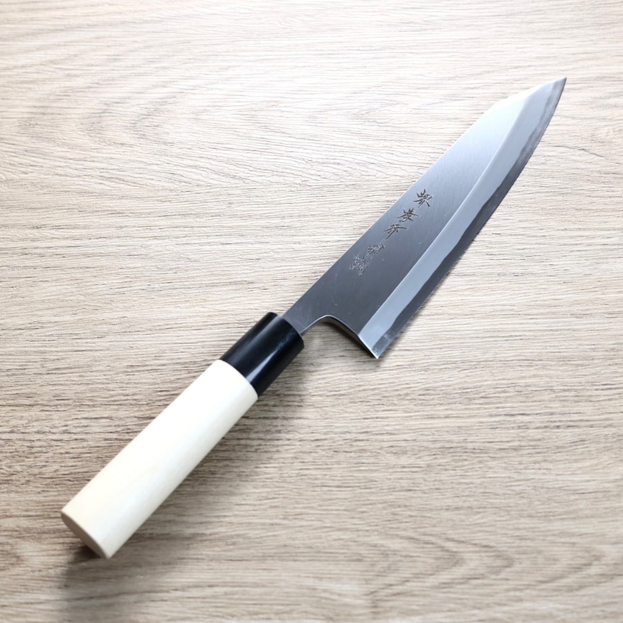 堺孝行 特上 切付出刃 180mm 白紙鋼