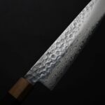 saku-gen-g210-vg10td-5 作SAKU 研 牛刀 210mm VG10鋼 鎚目大馬士革
