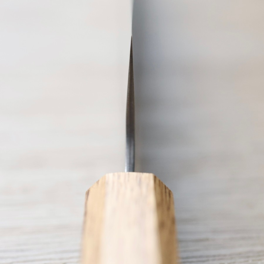 saku-ichi-g180-440c-4 作SAKU 壱 牛刀 180mm 440C鋼 鎚目大馬士革