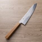 saku-ichi-g240g3-h-1 作SAKU 研 牛刀 240mm 銀三鋼 繩目大馬士革