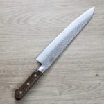 作SAKU 壱 牛刀 270mm AUS8鋼 鎚目