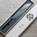 関兼次 瑞雲 牛刀 210mm SG2粉末綱/附刀鞘 大馬士革